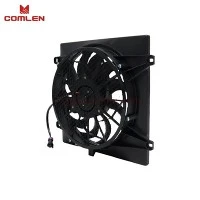 Ventilator de răcire radiator frontal/ansamblu ventilator electronic (montat-față) pentru motor 4KH1-TC, compatibil cu modelele NKR77/NKR55, cod OE: 1308011-803