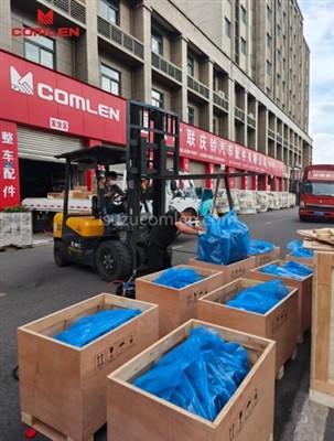 20 de unități de blocuri cilindri 4HK1-TC livrate